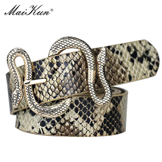 Snake Shape Pin Buckle