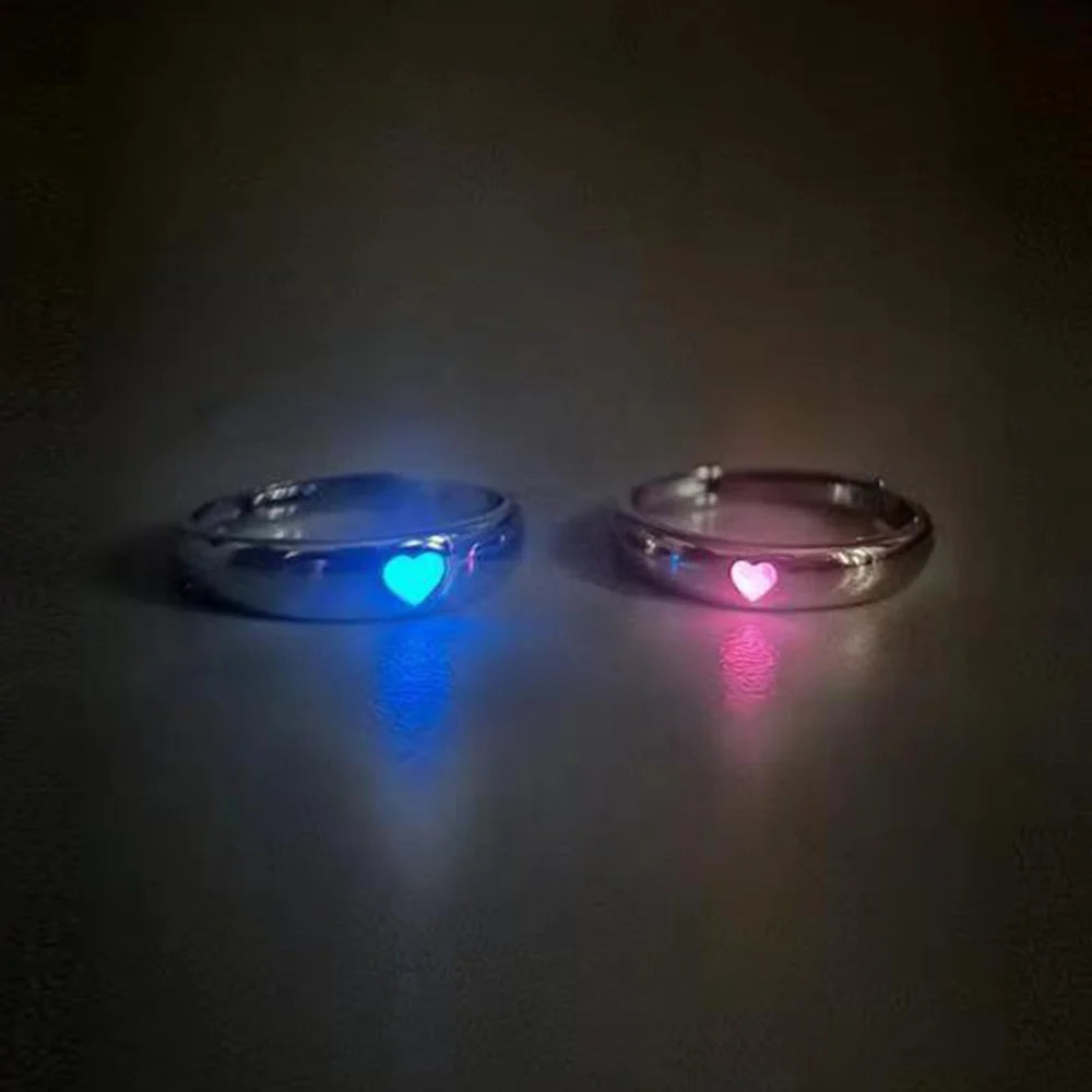 "Bae ILY" Ring Glow In Dark