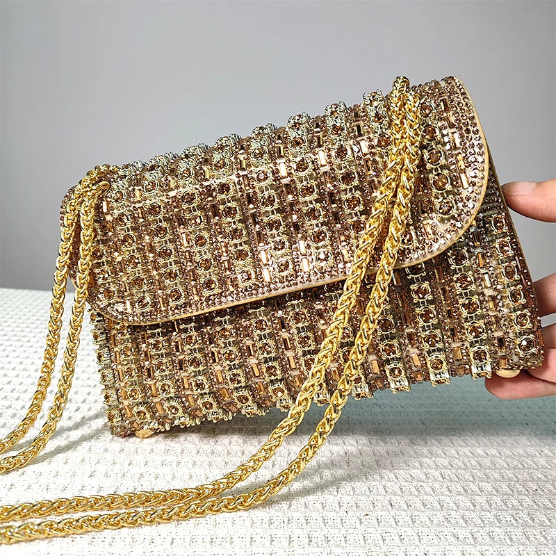 Diamond Shoulder Purse