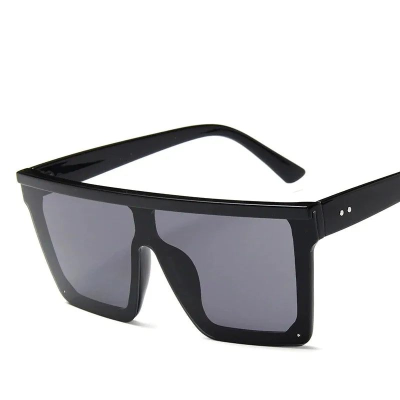 Flat Top Sunglasses - UV400