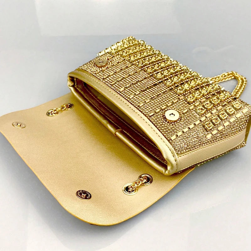 Diamond Shoulder Purse