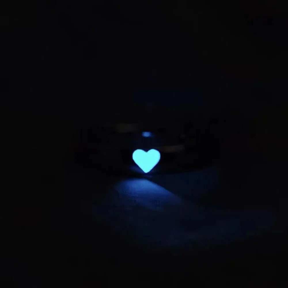 "Bae ILY" Ring Glow In Dark