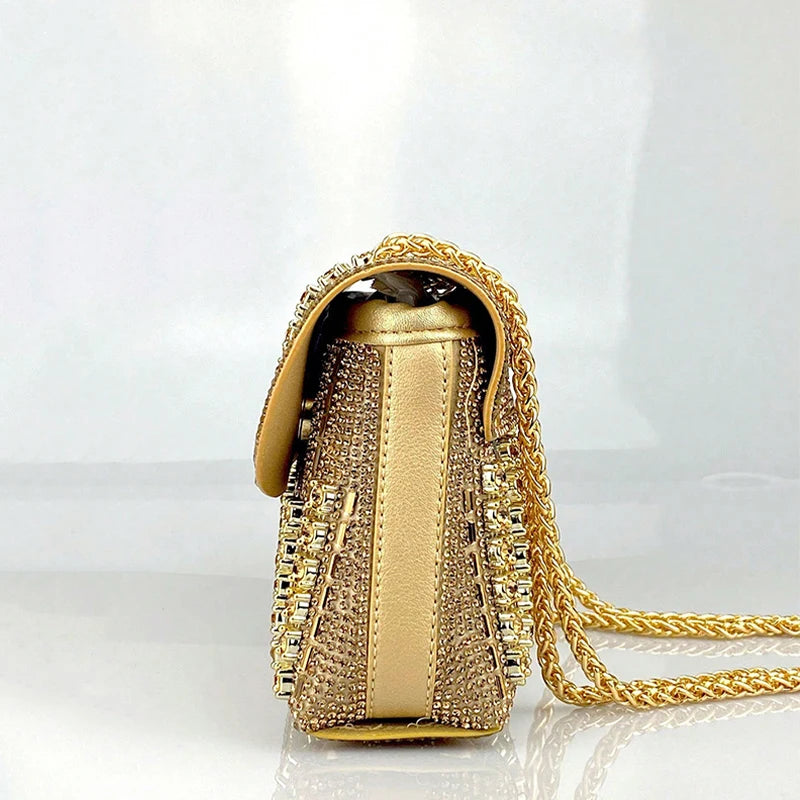 Diamond Shoulder Purse